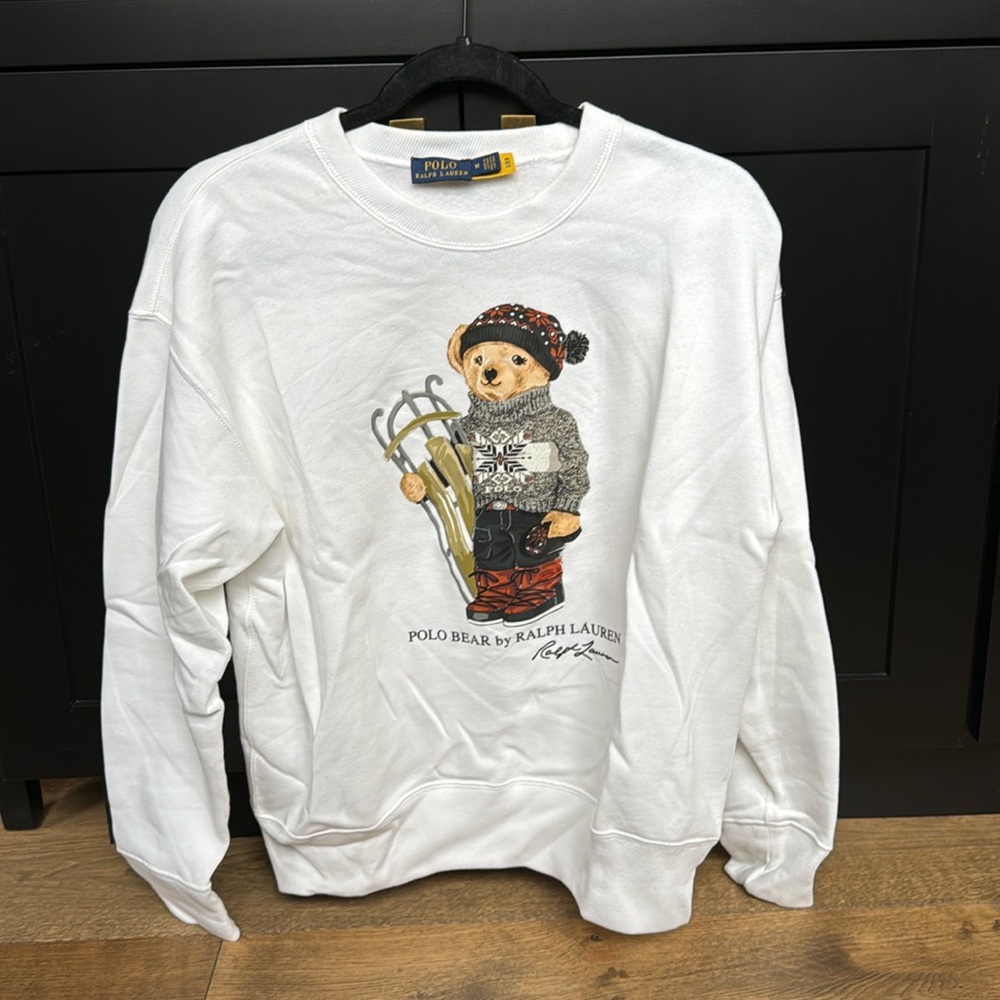POLO BEAR by Ralph Lauren white crewneck